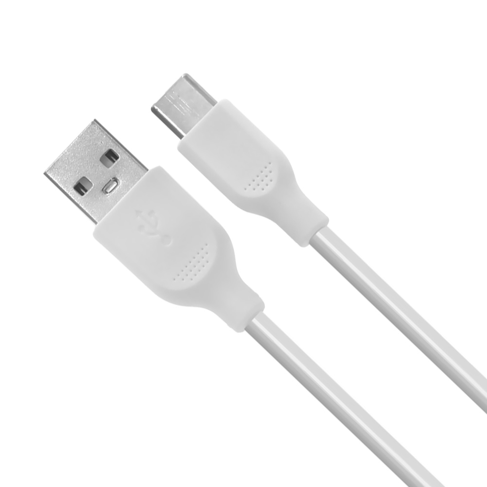 Cabo Only MOD 123 USB Macho A USB-C Macho 1M - Branco