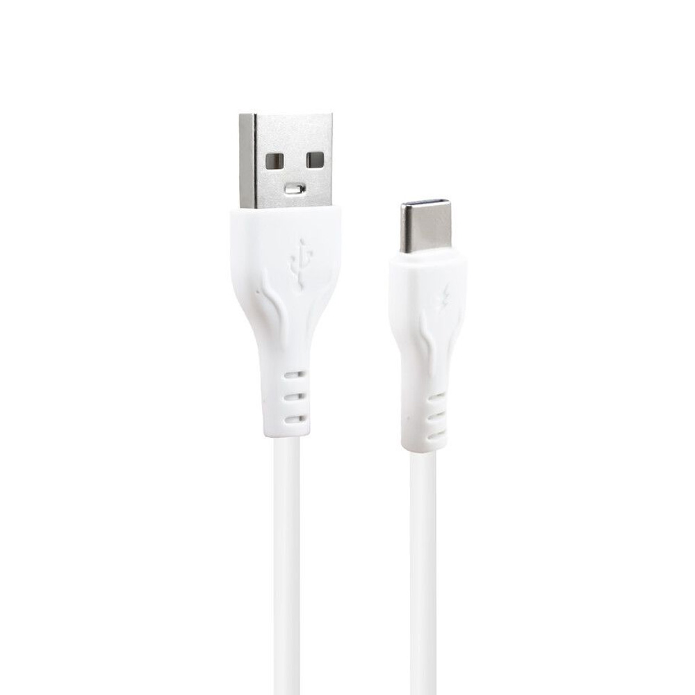 Cabo Only MOD 125 USB Macho A USB-C Macho 1M - Branco