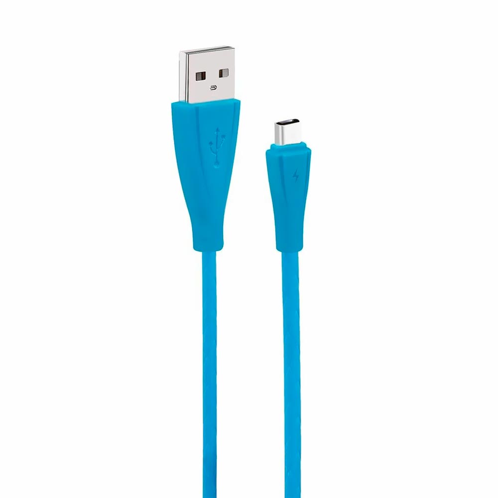 Cabo Only MOD 22-21 Micro USB Macho A USB 2.0 Macho 1M - Azul