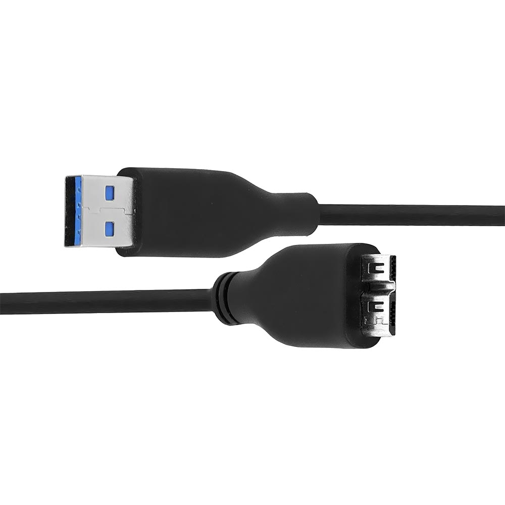 Cabo para HD Externo USB 3.0 - 1.20M Preto