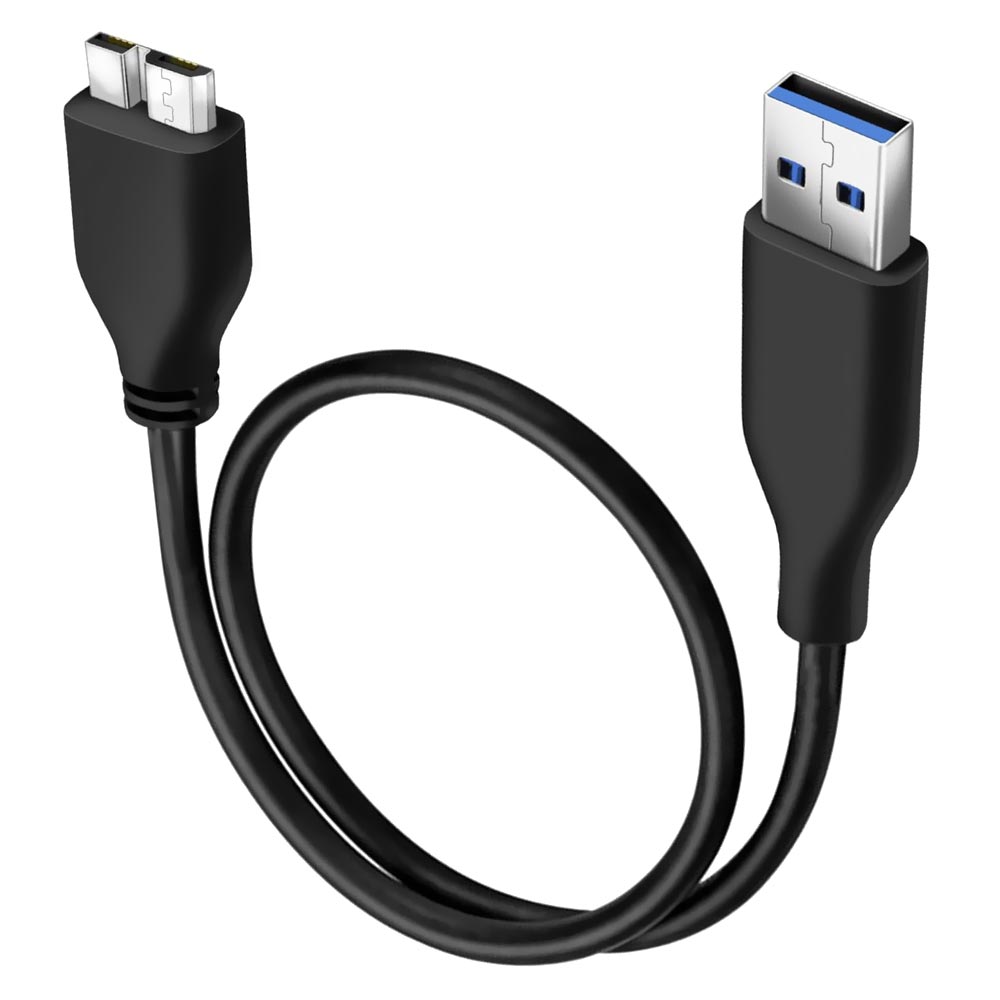 Cabo para HD Externo USB 3.0 - 1.20M Preto