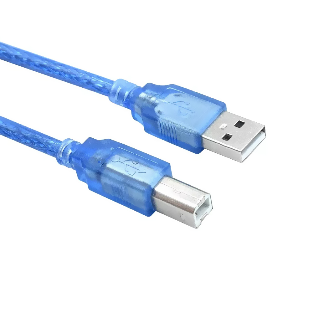 Cabo para Impressora USB 2.0 Azul - 5M (com Filtro)