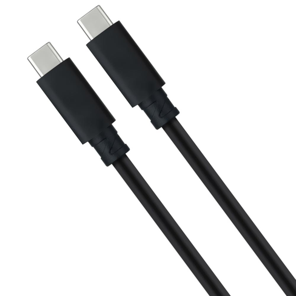 Cabo USB-C Macho A USB-C Macho Preto - 1.5M