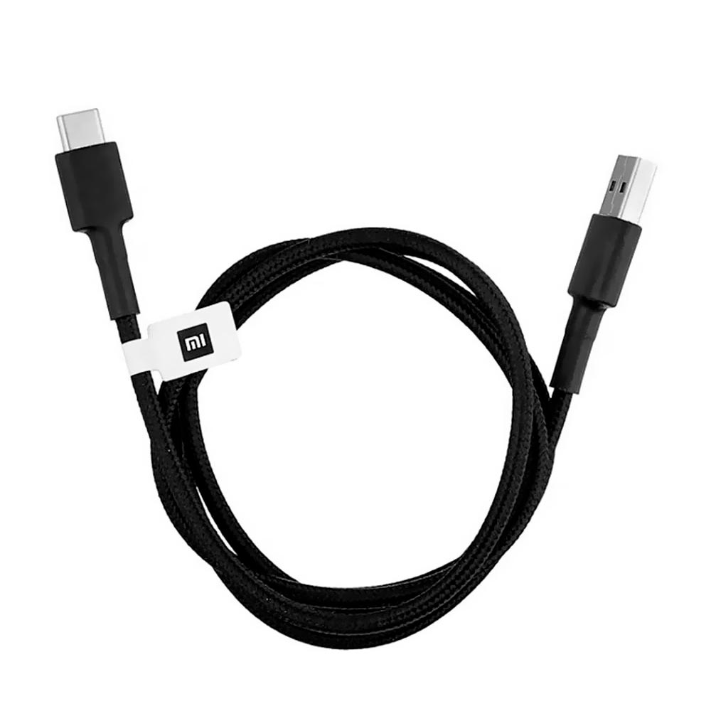 Cabo Xiaomi SJX10ZM Type-C A USB Macho 1M - Preto