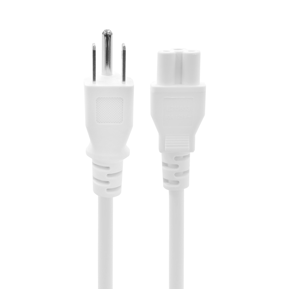 Cabo de Alimentação Tripolar 0.60CM - Branco