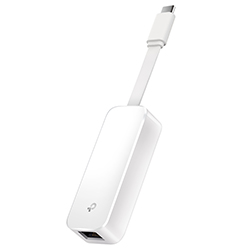 Adaptador de rede USB Type-C para Ethernet Tp-link UE300C - Branco