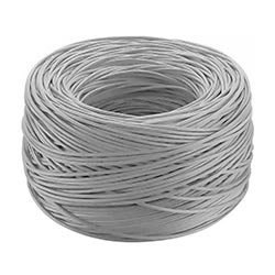 Cabo de Rede UTP CAT6 305M - Cinza Iuron Owire 4P 24AWG BC 100% Cobre