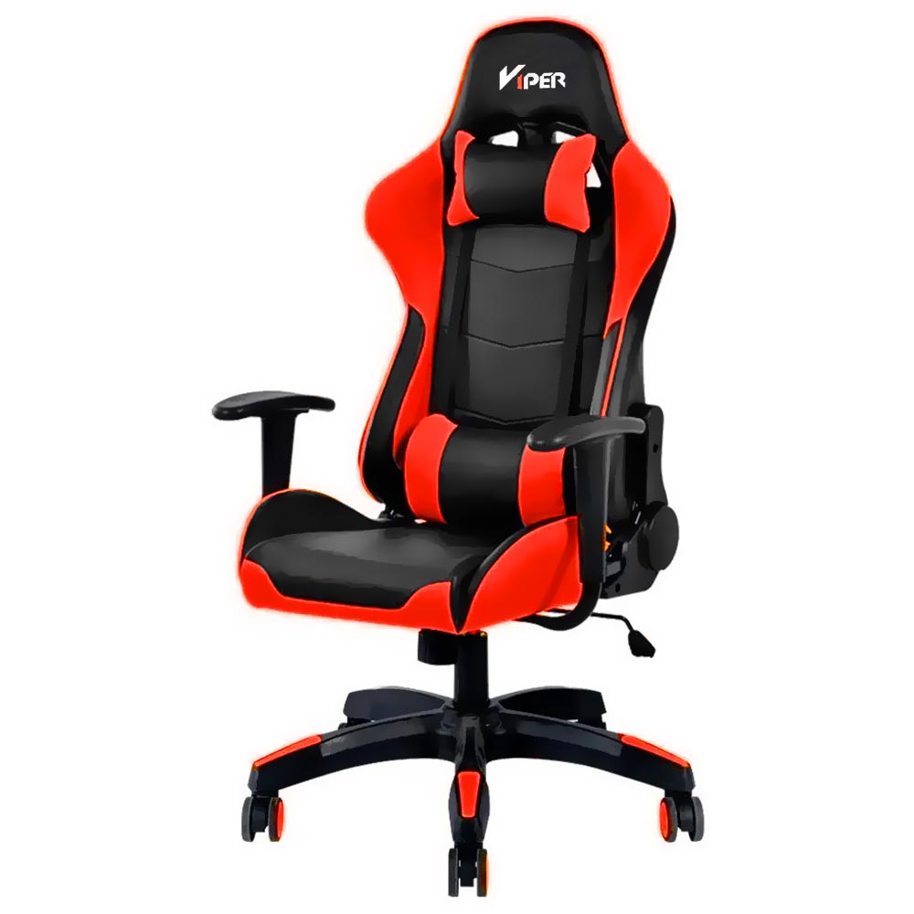 Cadeira Gamer Empoli Viper HESX0041 - Preto / Vermelho