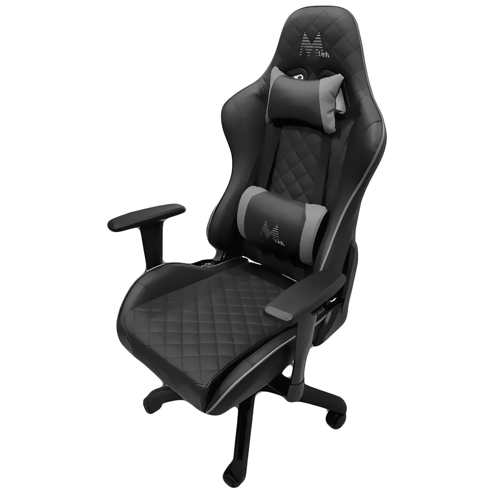 Cadeira Gamer Mtek MK01 - Preto / Cinza