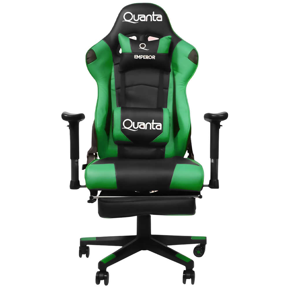 Cadeira Gamer Quanta QTGC20  Emperor - Preto / Verde