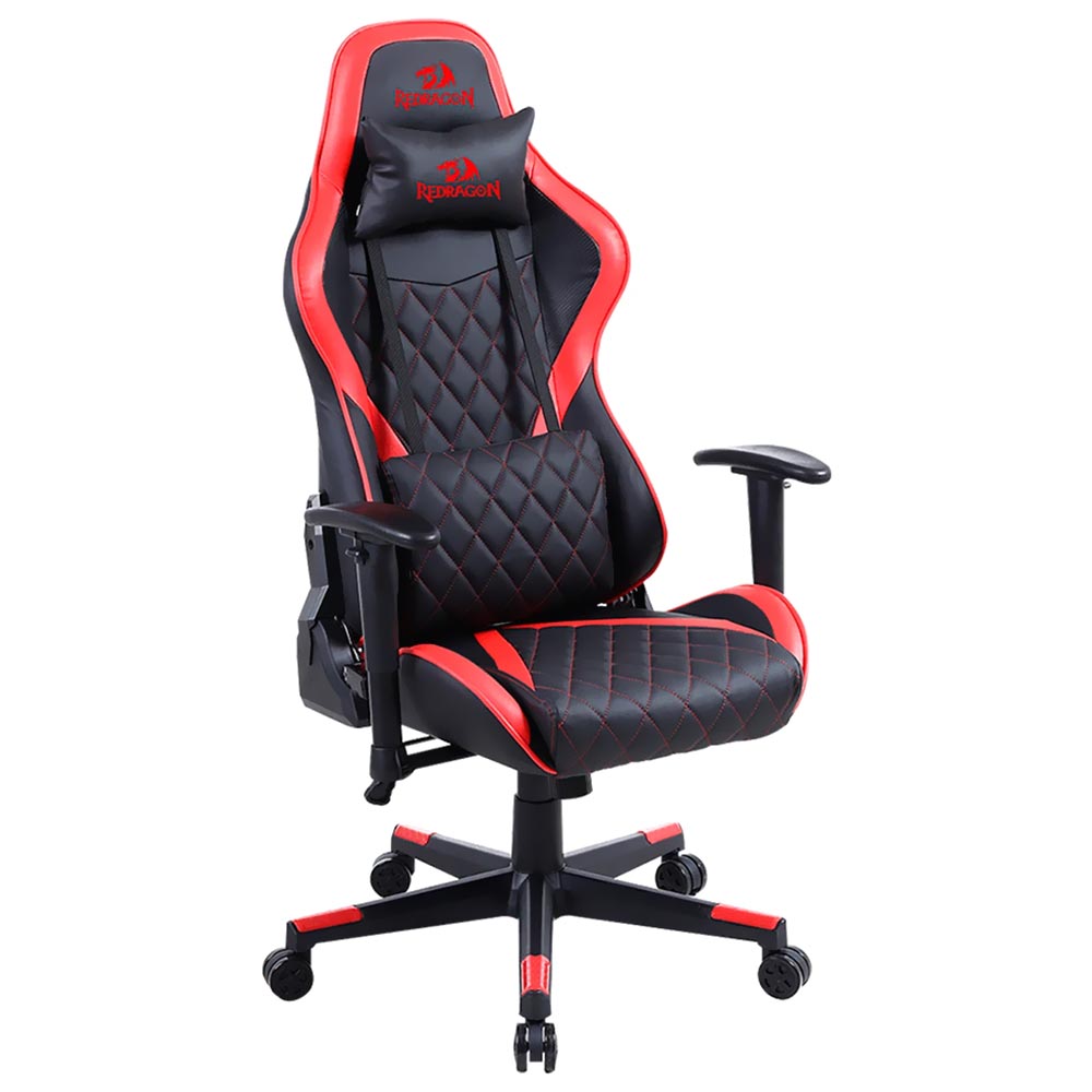 Cadeira Gamer Redragon Gaia C211-BR - Preto / Vermelho