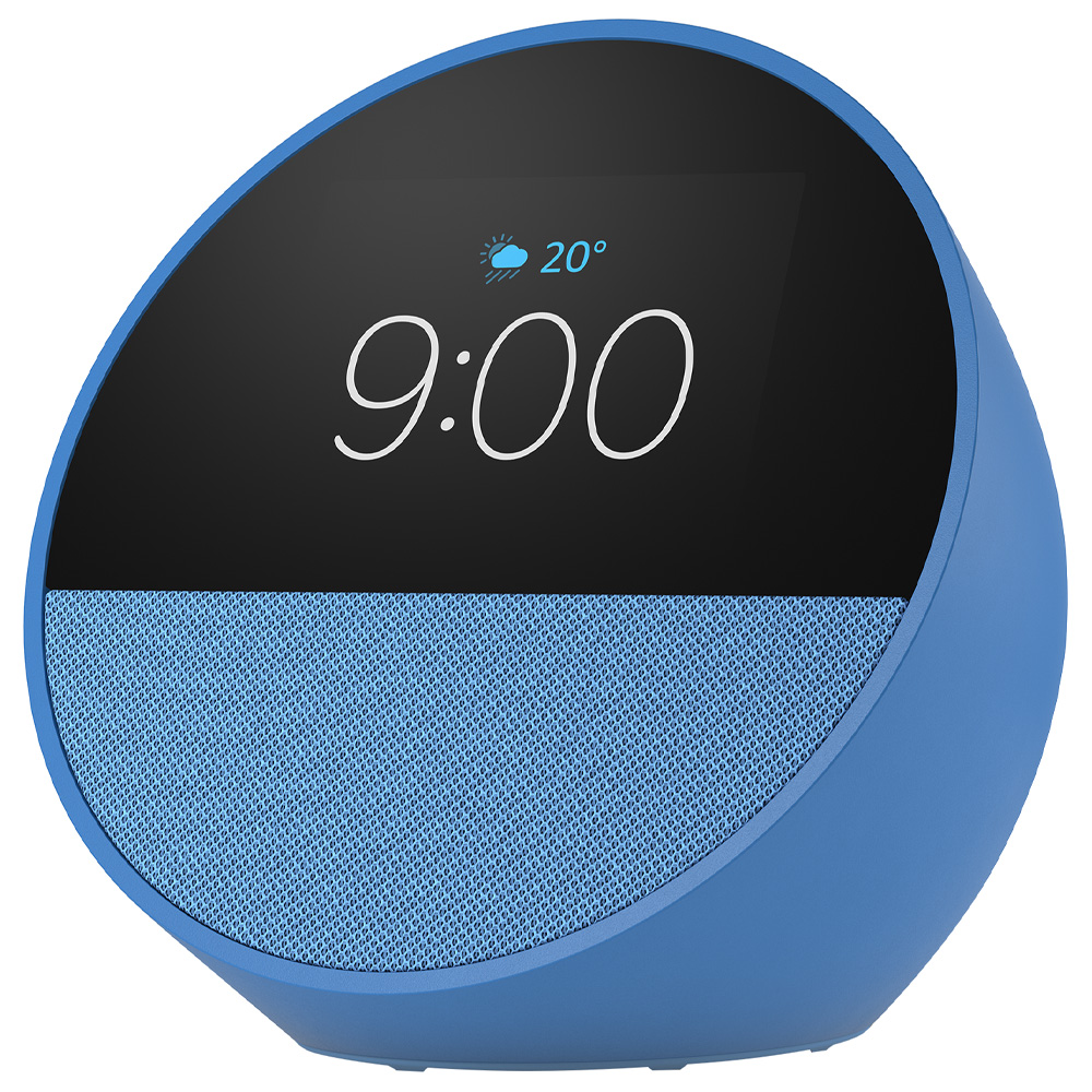 Caixa de Som Amazon Echo Spot Alexa / Bluetooth - Azul