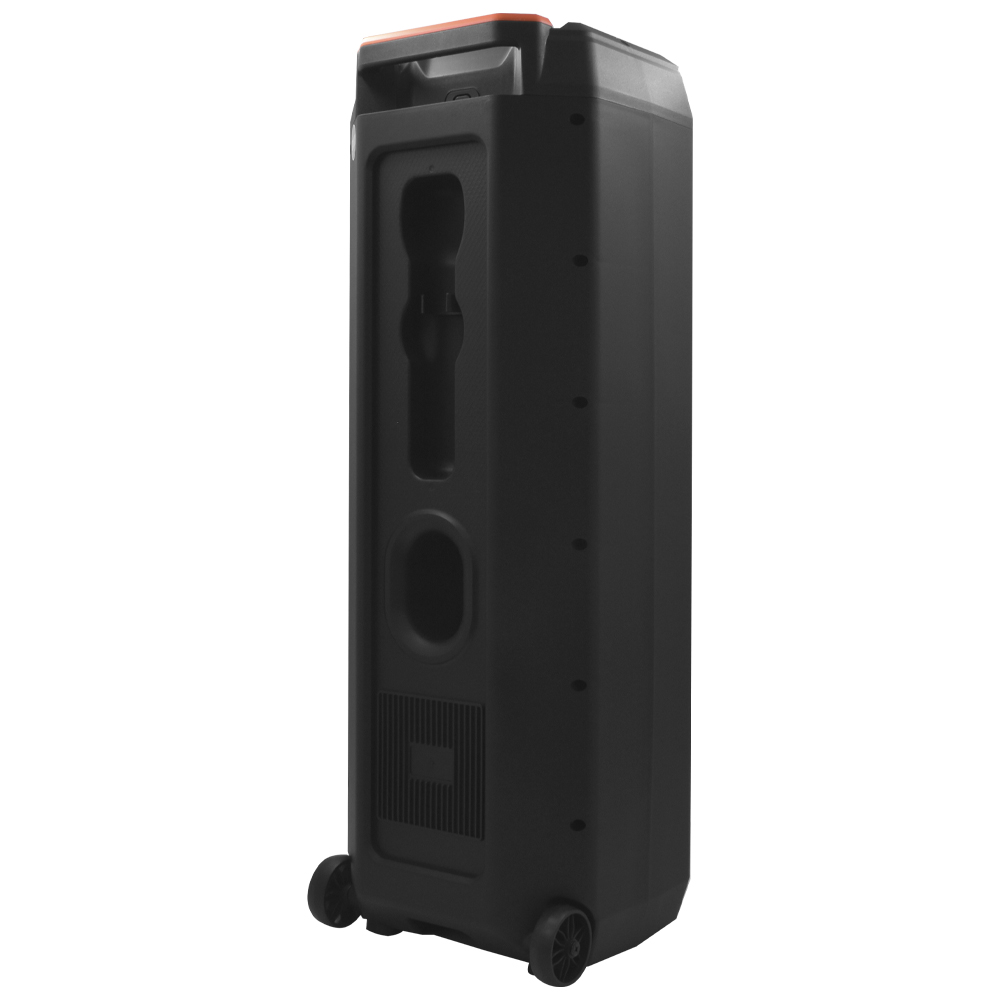 Caixa de Som Ecopower EP-1971 8" Bluetooth / USB / AUX / FM / MIC - Preto