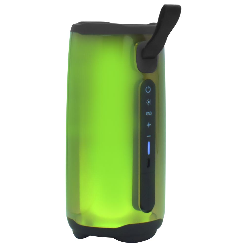 Caixa de Som Ecopower EP-2362 LED / Bluetooth / USB / FM / TF - Preto