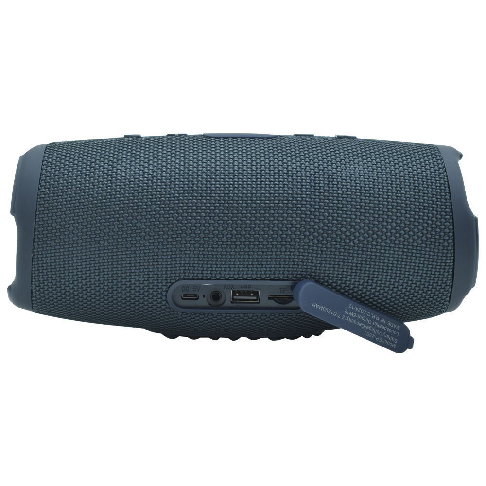 Caixa de Som Ecopower EP-2501 Bluetooth / USB / FM / TF / AUX - Azul