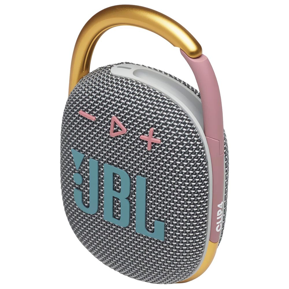 Caixa de Som JBL Clip 4 Bluetooth - Cinza