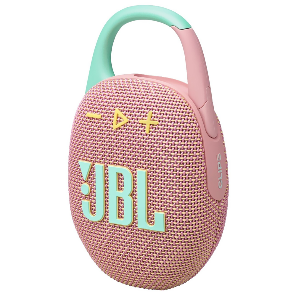 Caixa de Som JBL Clip 5 Bluetooth - Rosa