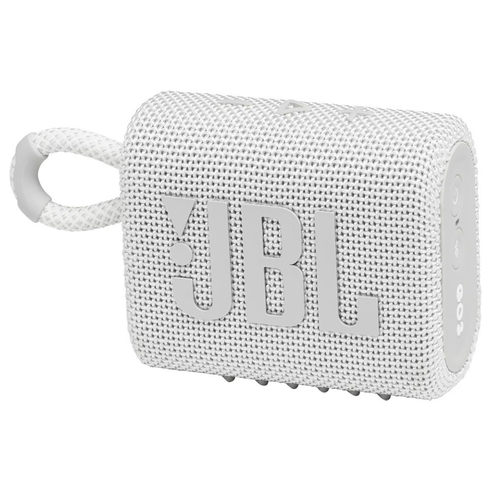 Caixa de Som JBL Go 3 Bluetooth - Branco