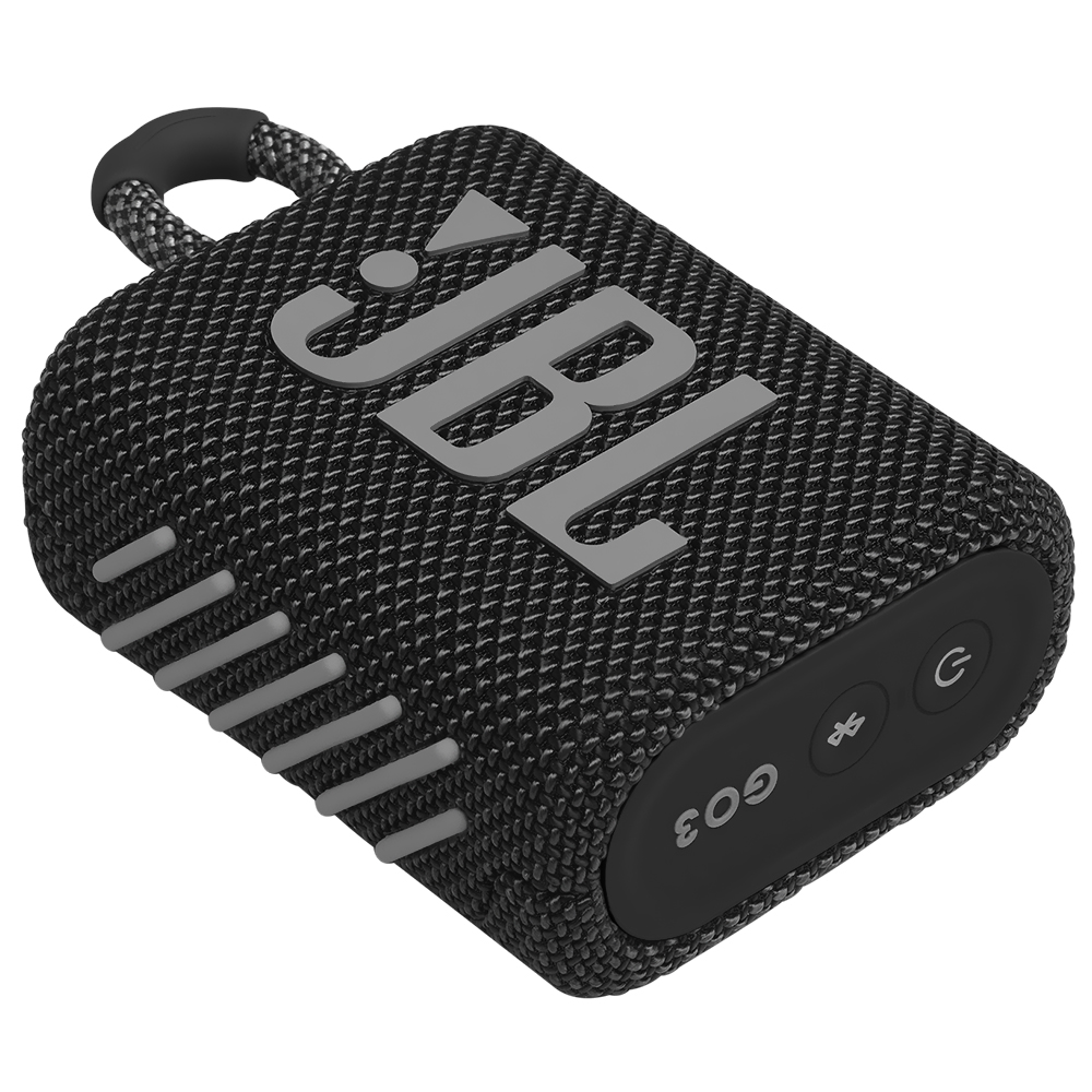 Caixa de Som JBL Go 3 Bluetooth - Preto