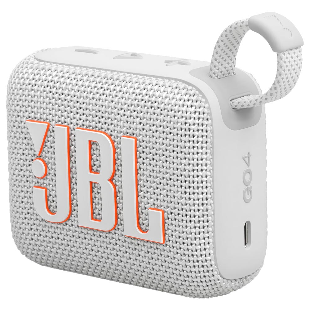 Caixa de Som JBL Go 4 Bluetooth - Branco