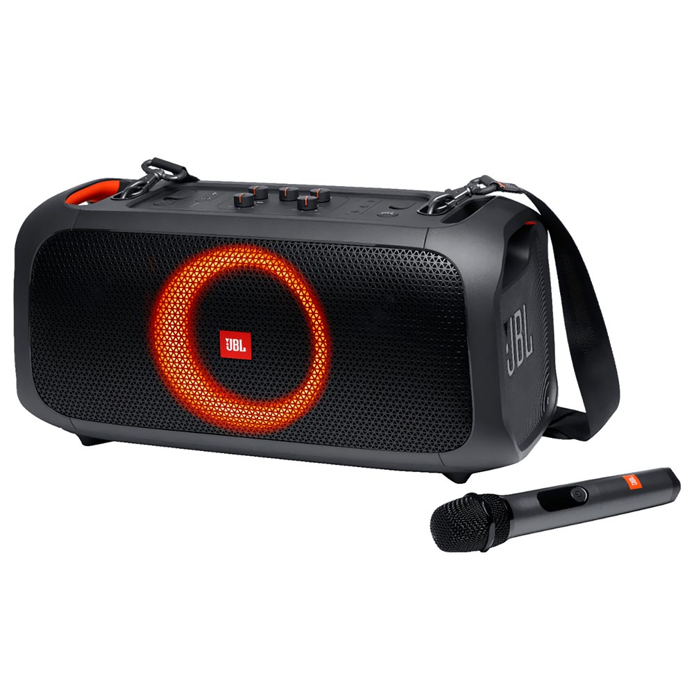 Caixa de Som JBL PartyBox On-The-Go Essential Bluetooth - Preto