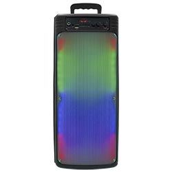 Caixa de Som Kolav XH2801 LED RGB Bluetooth / USB / Micro SD / Bivolt - Preto