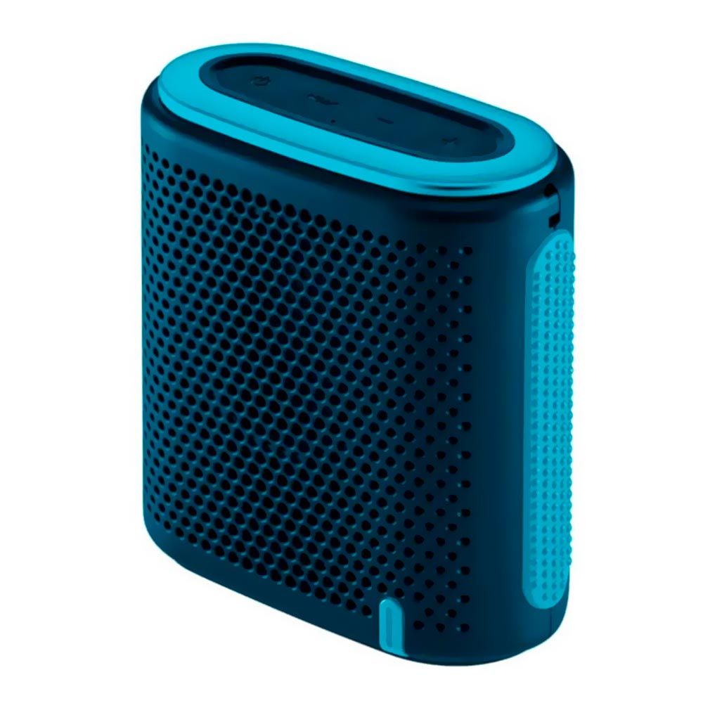 Caixa de Som Pulse SP237 Bluetooth / Micro SD - Azul / Verde