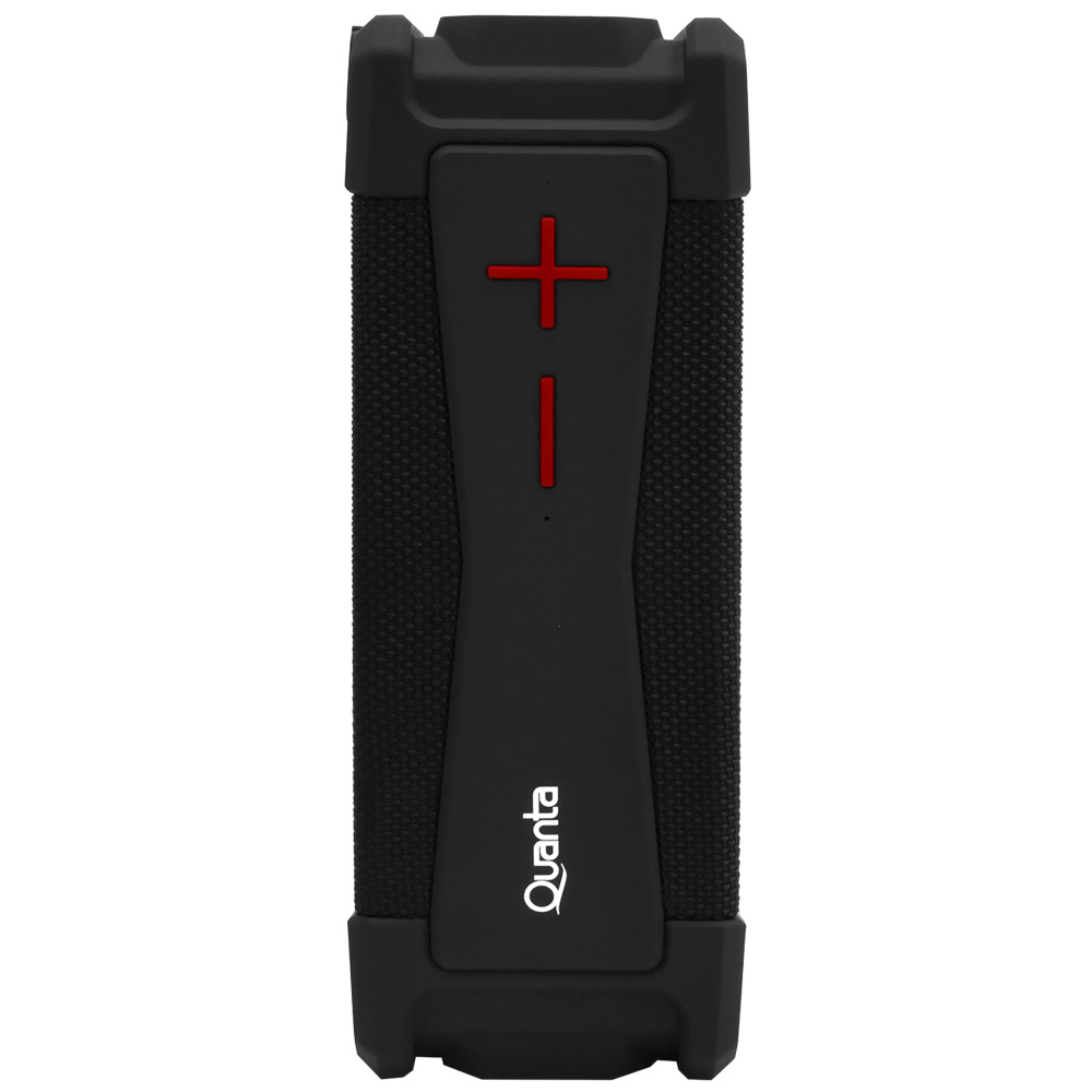 Caixa de Som Quanta QTSPT20 Blueooth / USB / FM / Aux / Micro SD - Preto