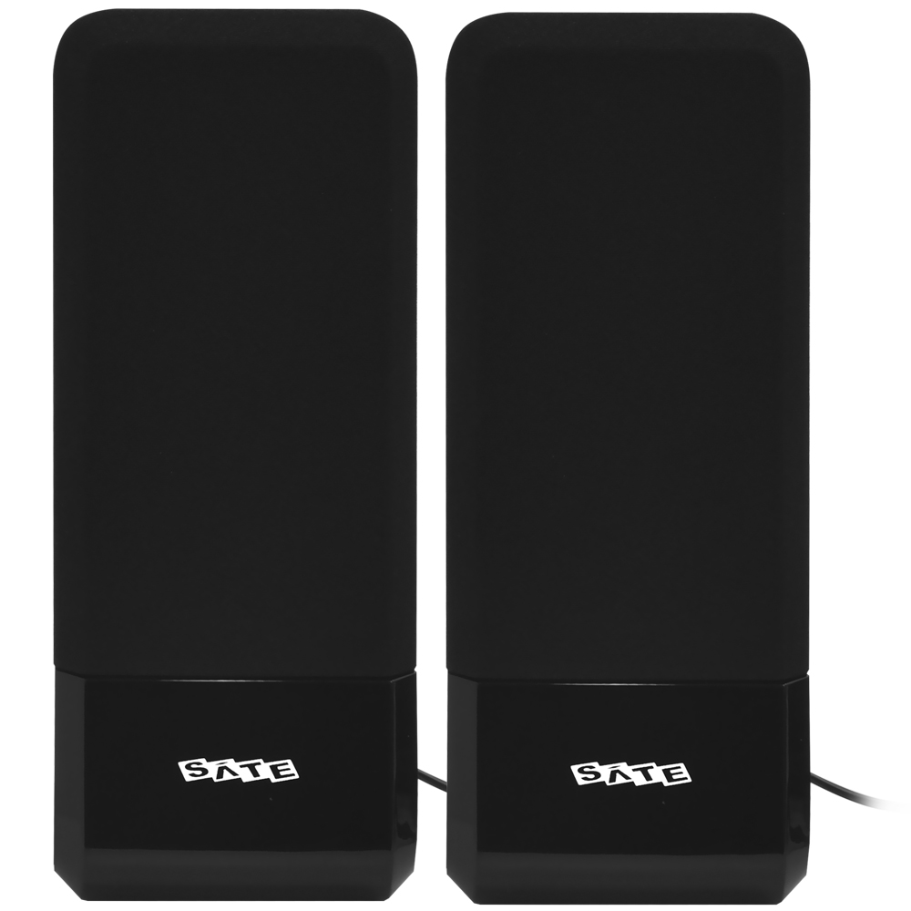 Caixa de Som Satellite AS-92000B Bluetooth / USB / AUX - Preto