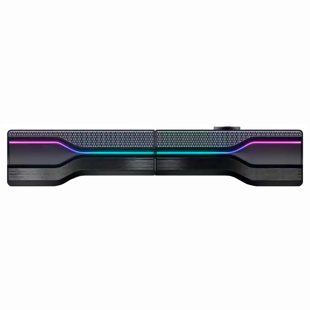 Caixa de Som Satellite AS-92002 Gaming RGB / USB - Preto