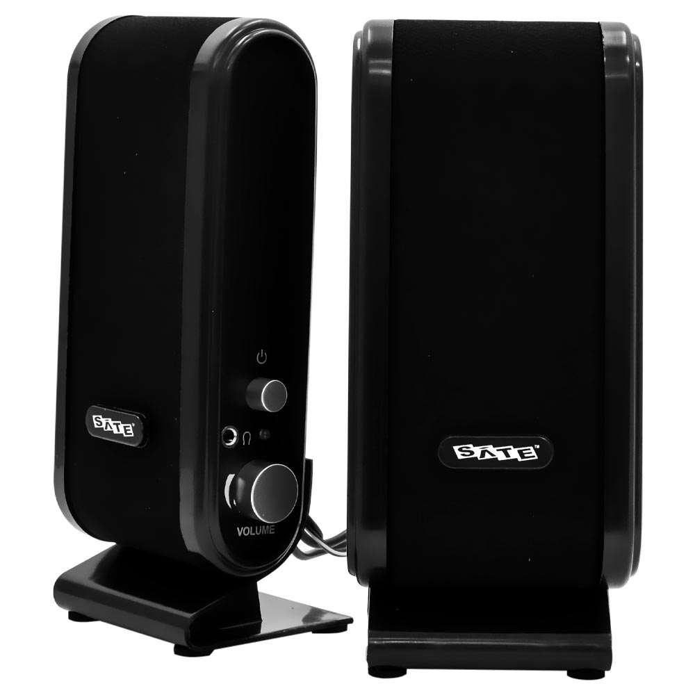 Caixa de Som Satellite S-001 USB - Preto 