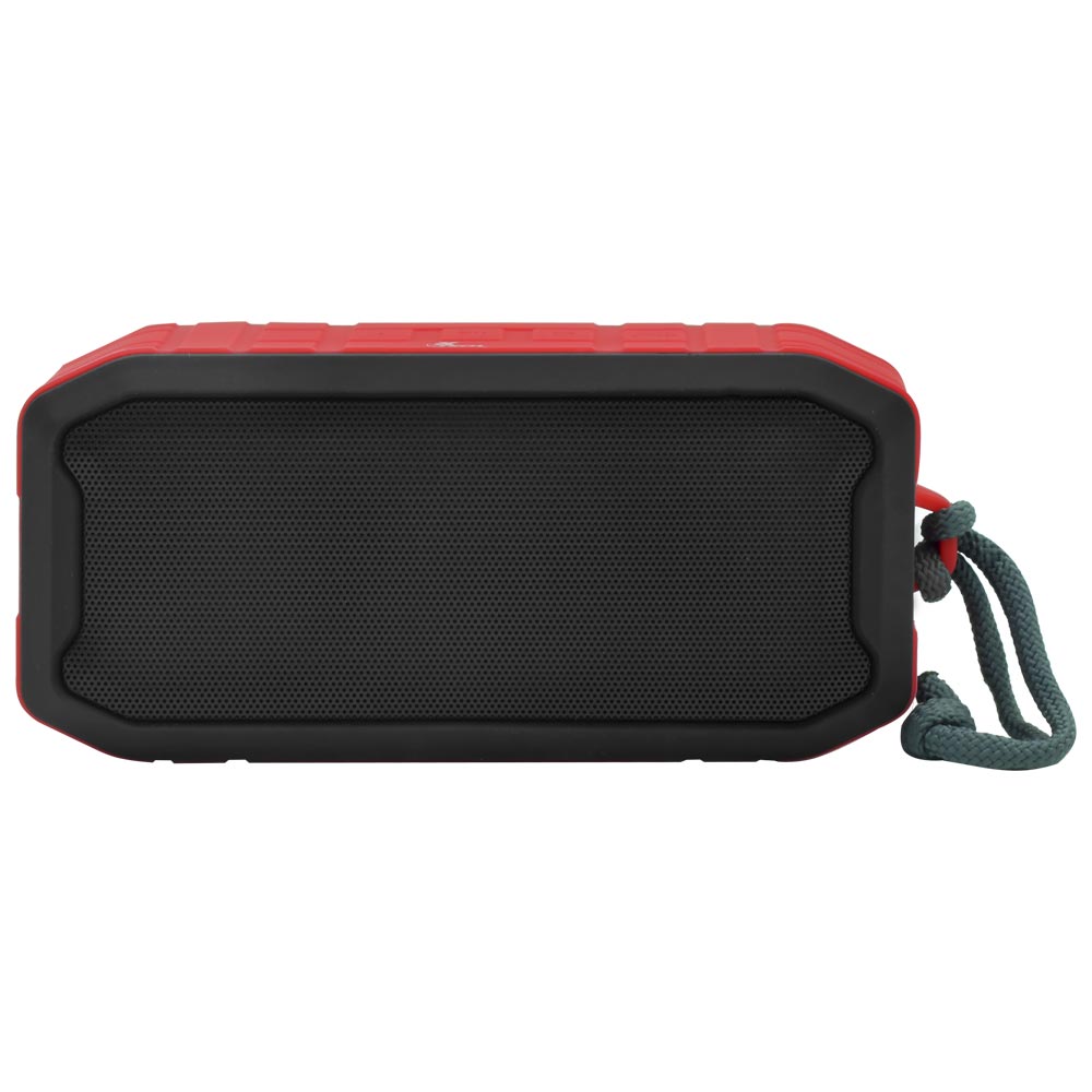 Caixa de Som Xtech XTS-621 Malloy Bluetooth / USB / TF / Aux - Preto / Vermelho