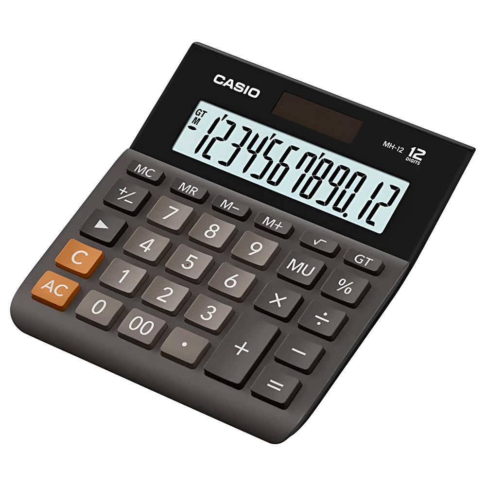 Calculadora Casio DH-12-BK 12 Digitos - Preto