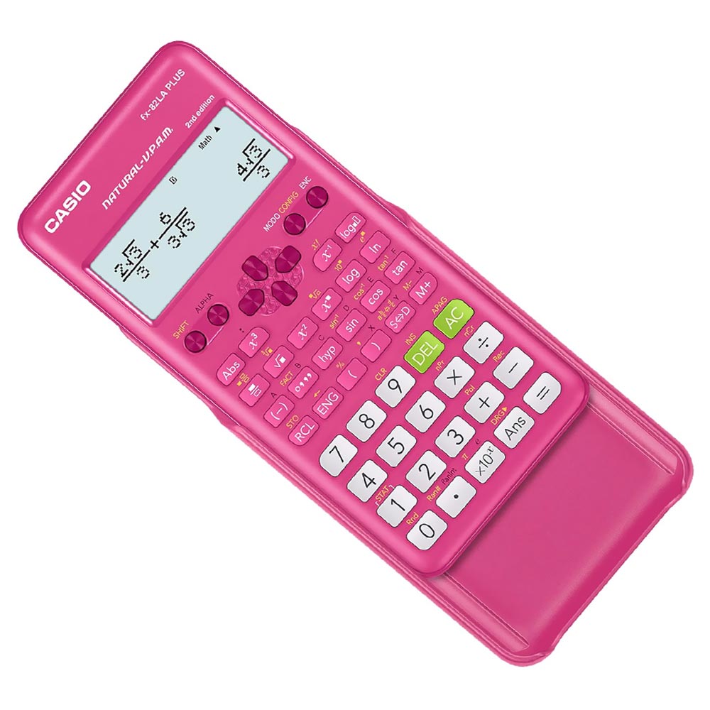 Calculadora Cientifica Casio FX-82LA PLUS-PK 2ND Edition - Rosa