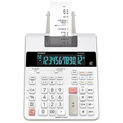 Calculadora com Bobina Casio FR-2650RC 12 Digitos / Bivolt - Branco