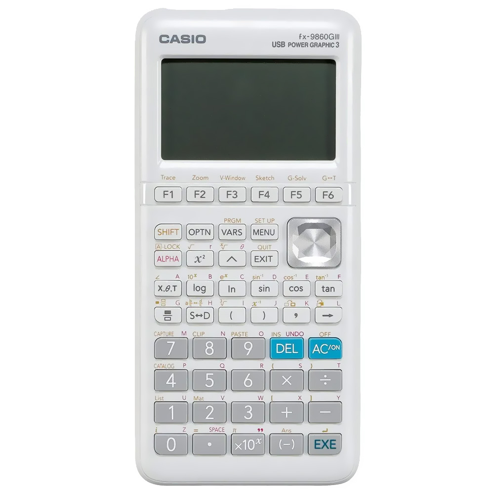 Calculadora Gráfica Casio FX-9860GIII - Branco