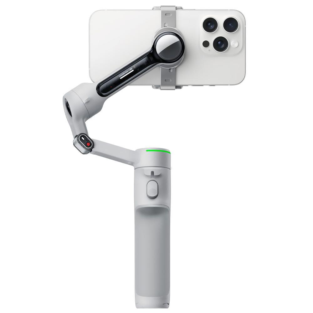 Câmera com Estabilizador Gimbal INSTA360 Flow 2 Pro - Stone Cinza (CINSABQB)