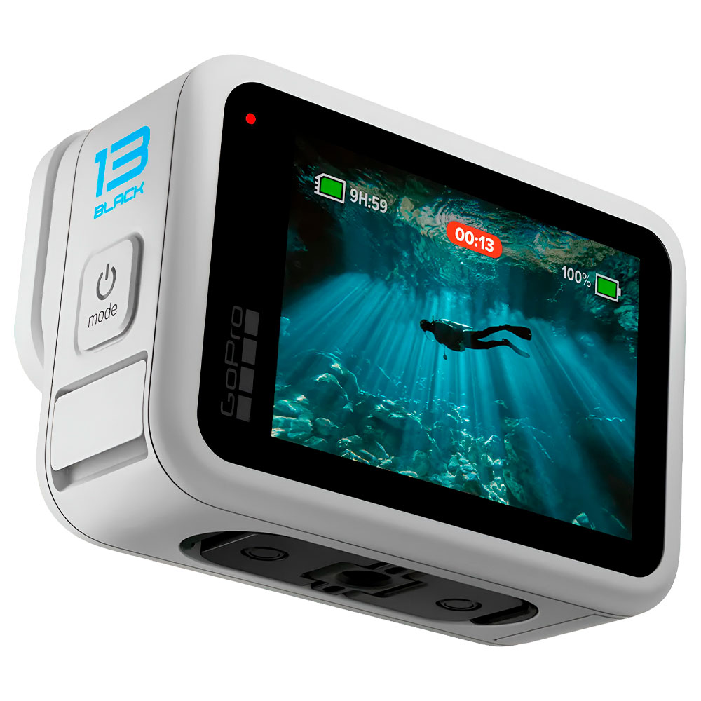 Câmera de Ação Gopro Hero 13 Black 5.3K60 - Polar White (CHDHX-132-RW)