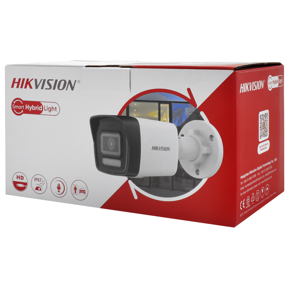 Câmera de Segurança Hikvision DS-2CD1023G2-LIU HD Outdoor / 2.8MM - Branco