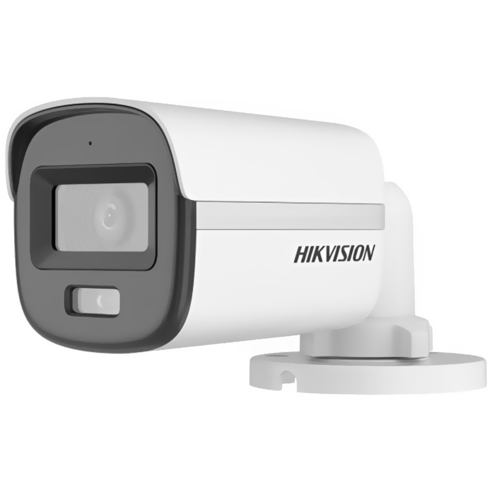 Câmera de Segurança Hikvision DS-2CE10KF0T-LPFS Color Vu 3K Outdoor / 2.8MM - Branco