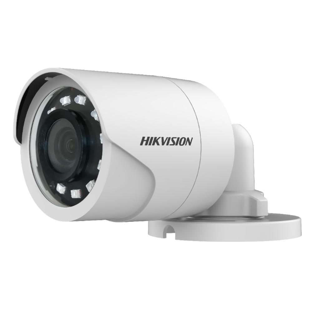 Câmera de Segurança Hikvision DS-2CE16D0T-IRPF Bullet Mini Turbo 360° / 1080P - Branco
