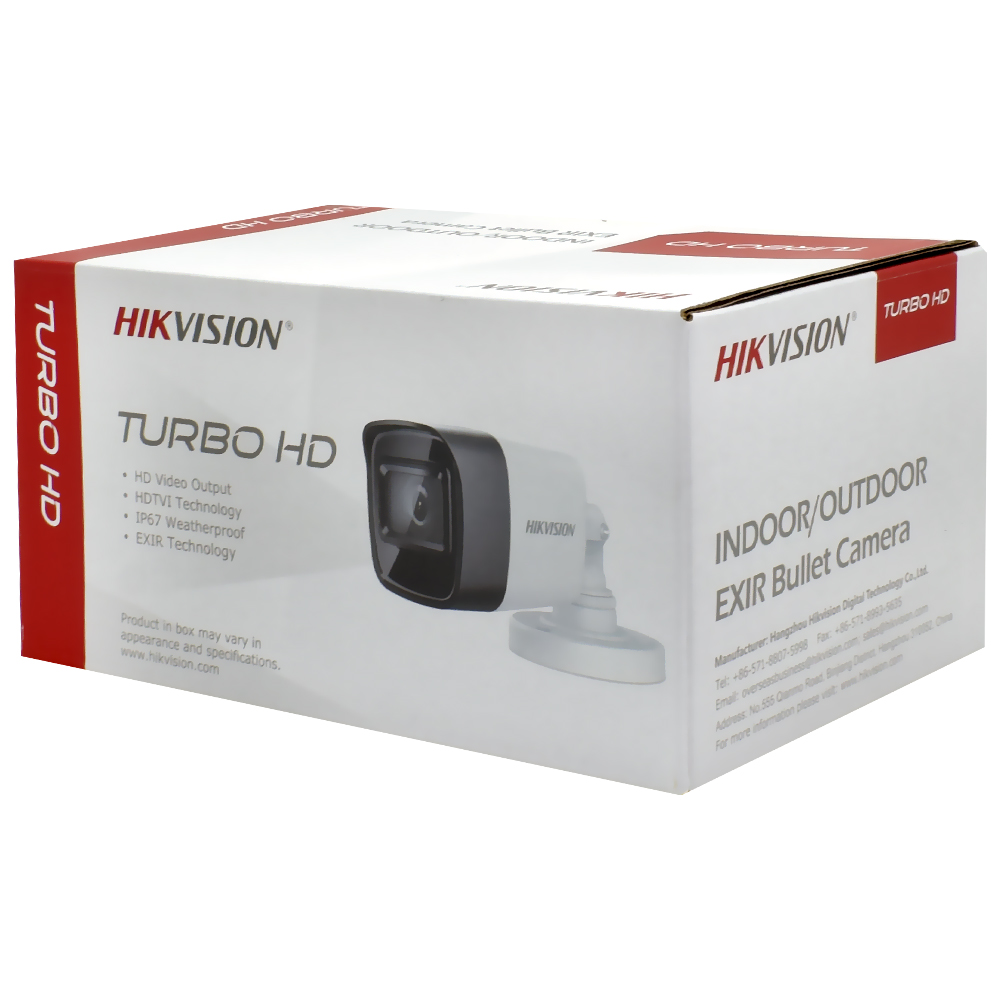 Câmera de Segurança Hikvision DS-2CE16U1T-ITPF Turbo HD 4K Outdoor / 2.8MM - Branco