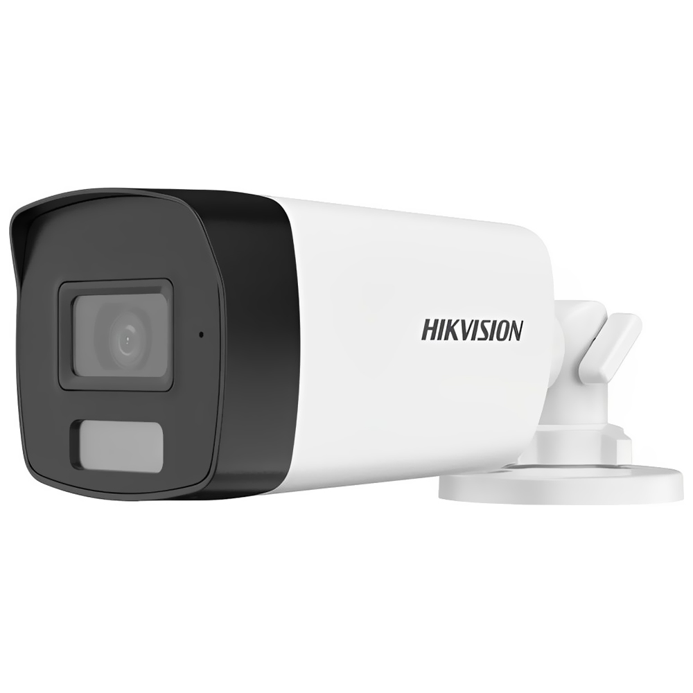 Câmera de Segurança Hikvision DS-2CE17D0T-LFS Hybrid Light Outdoor / 2.8MM - Branco