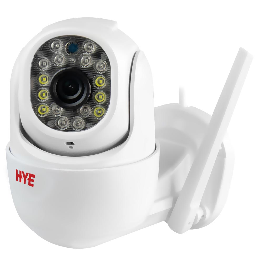 Câmera de Segurança IP Hye HYE-101T Outdoor / Wi-Fi / 360º - Branco