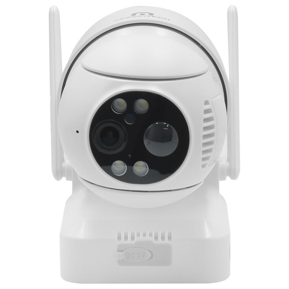 Câmera de Segurança Mannatech SWD1131 Smart Wi-Fi / 360° - Branco