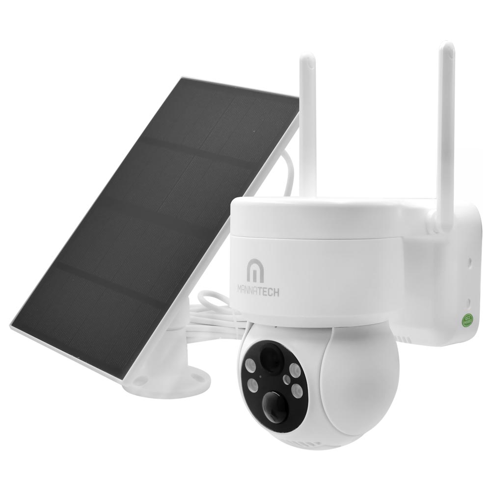 Câmera de Segurança Mannatech SWD1131 Smart Wi-Fi / 360° - Branco
