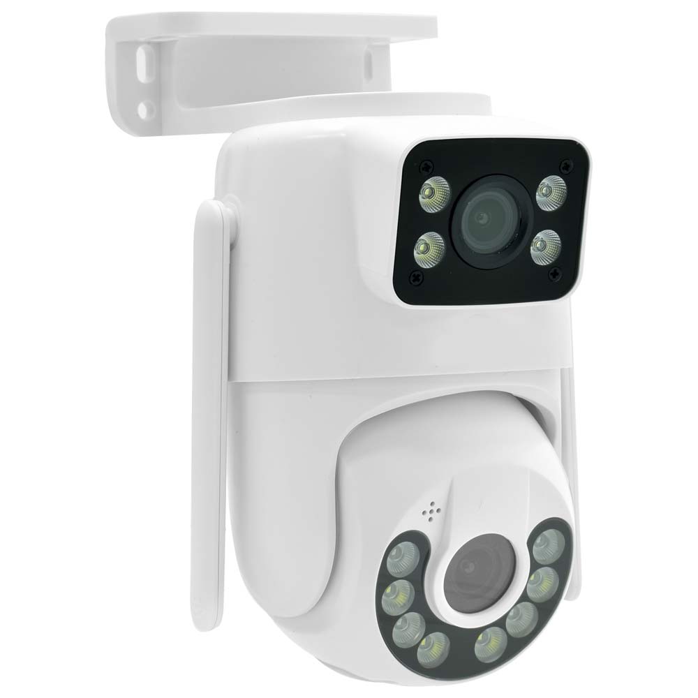 Câmera de Segurança Mannatech SWD1541-Q29 Outdoor / Smart Wi-Fi - Branco
