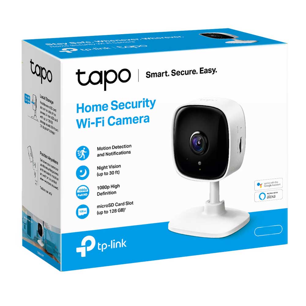 Câmera de Segurança Tp-link Tapo C110 Wifi / 3MP - Branco