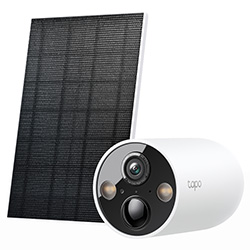 Câmera de Segurança Tp-link Tapo C425 Kit Outdoor / Painel Solar / 2K QHD - Branco