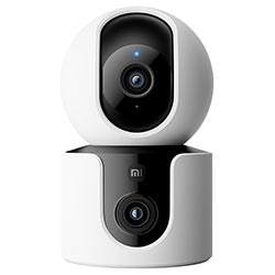 Câmera de Segurança Xiaomi Smart C300 Dual Indoor / Wi-Fi / 360º / 2K / Alexa / Ok Google - Branco
